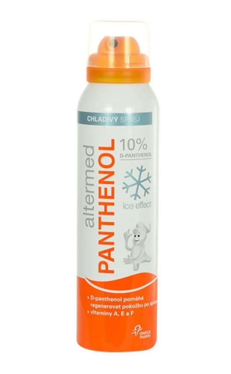 Spray Panthenol Forte ice effect 10%, 150 ml, Omega Pharma