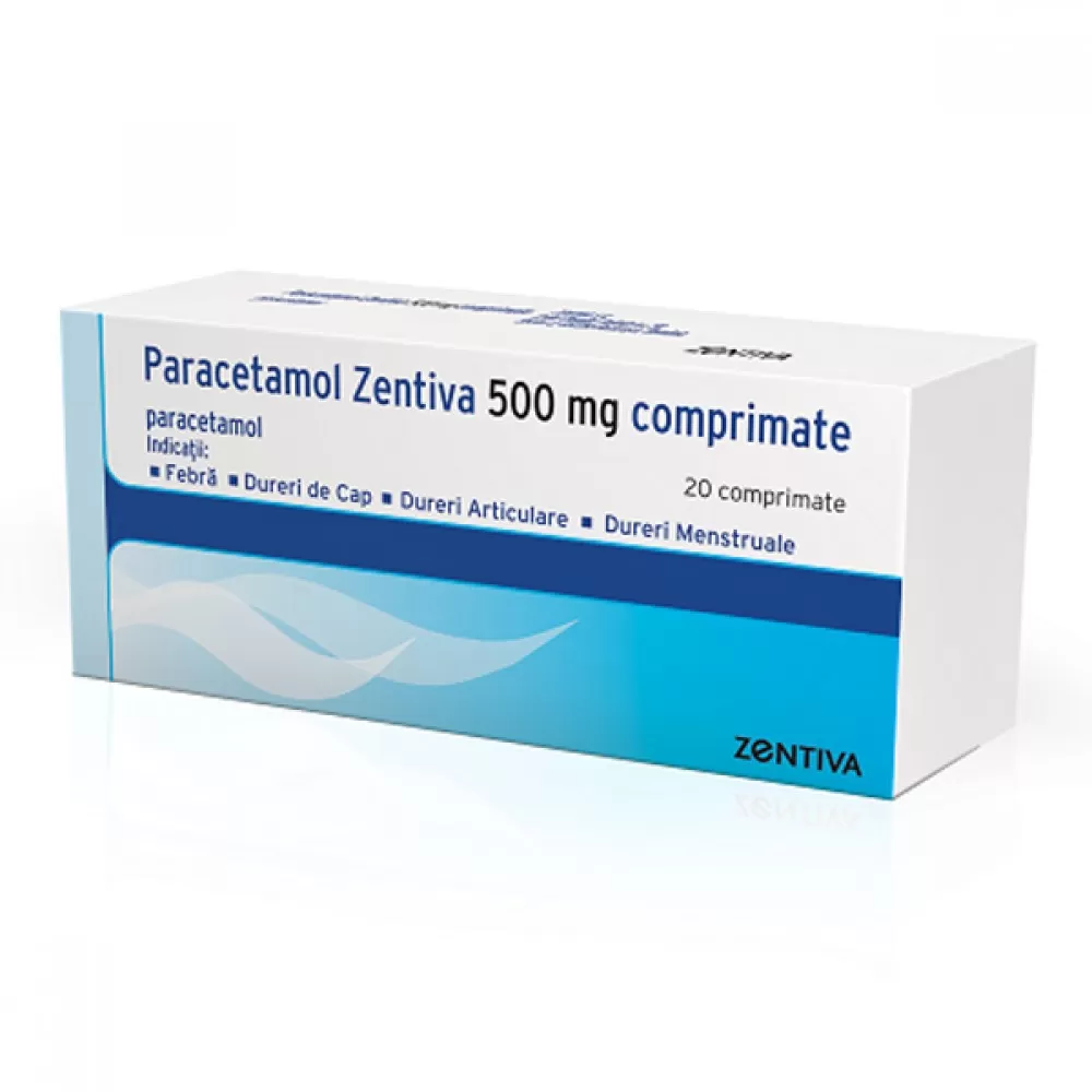 Paracetamol - comprimate x 20 - Zentiva