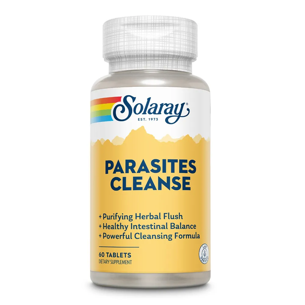 Parasites Cleanse Solaray, 60 tablete, Secom