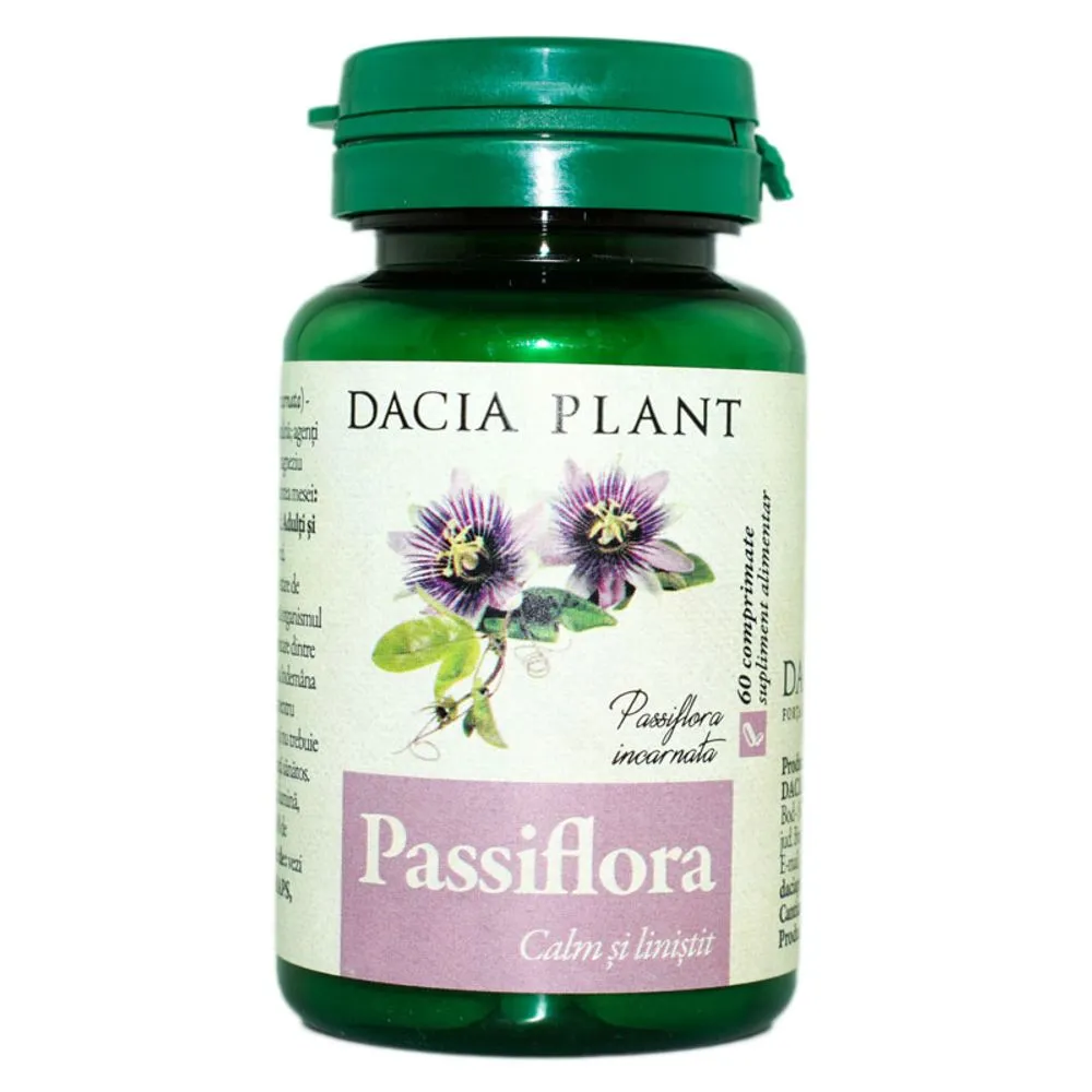 Passiflora, 60 comprimate, Dacia Plant