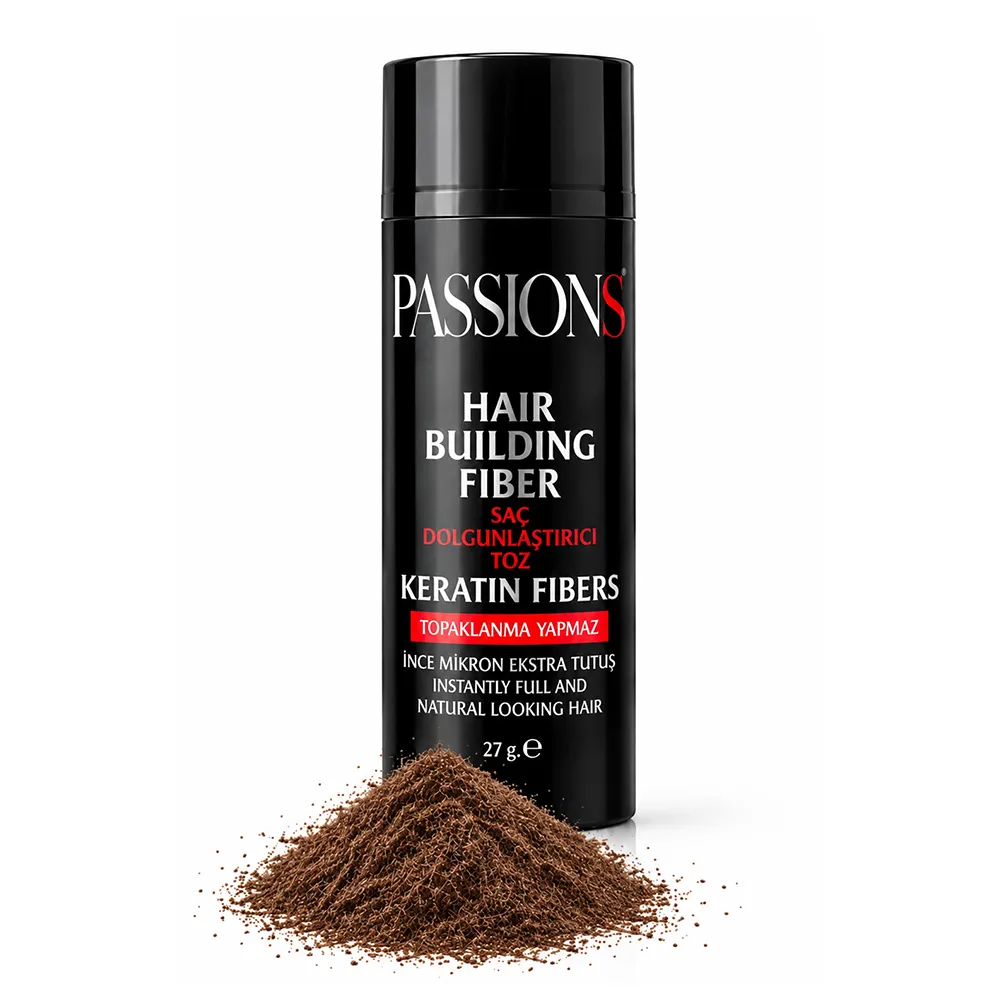 Passions Hair Building Fiber - Keratina pentru Par Saten, 27g - Romtox