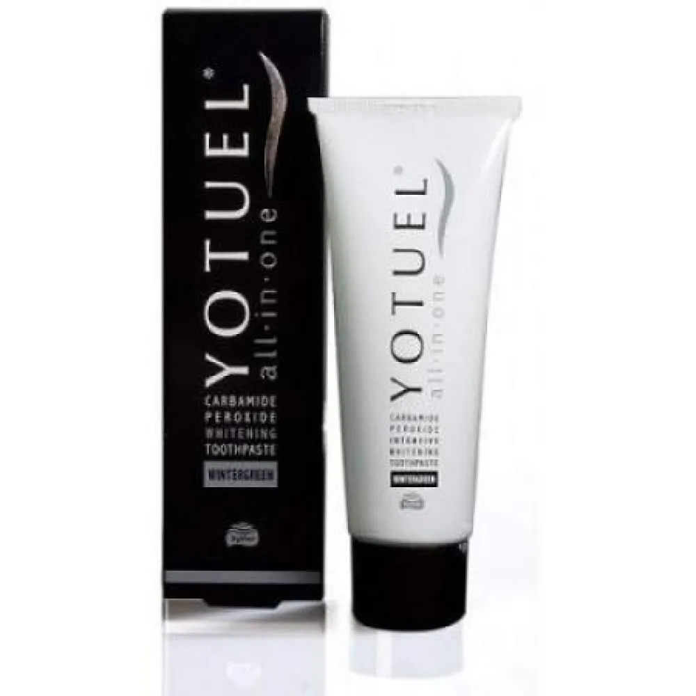 Pasta de dinti pentru albirea dintilor imbunatateste rezistenta smaltului Yotuel, 75 ml, Biocosmetics