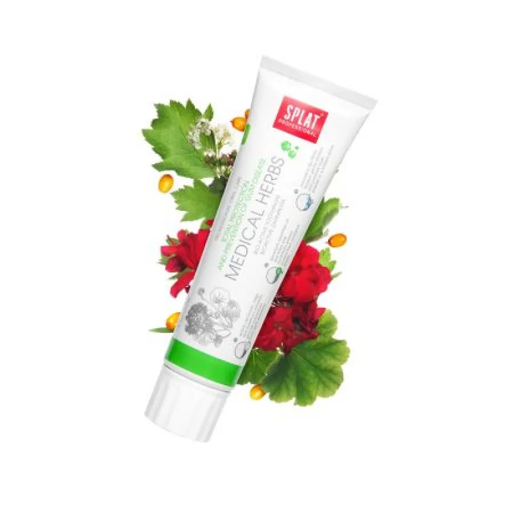 Pasta de dinti Professional Medical Herbs, 100 ml, Splat