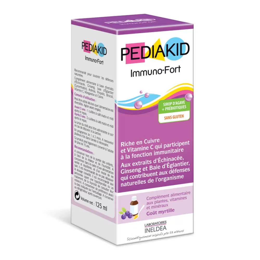 Pediakid Immuno-Fort Sirop x 125 ml