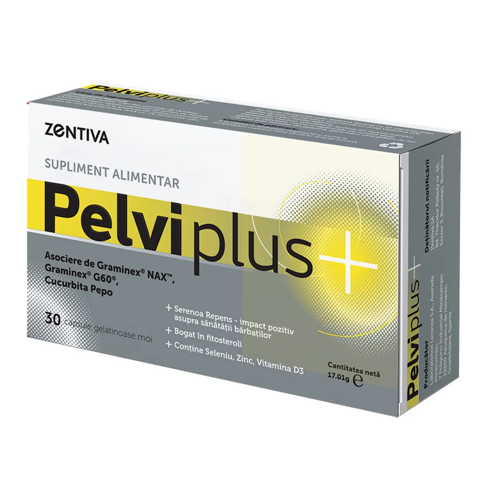 Pelviplus, 30 capsule moi, Zentiva