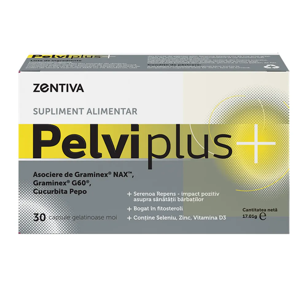 Pelviplus, 30 capsule moi, Zentiva