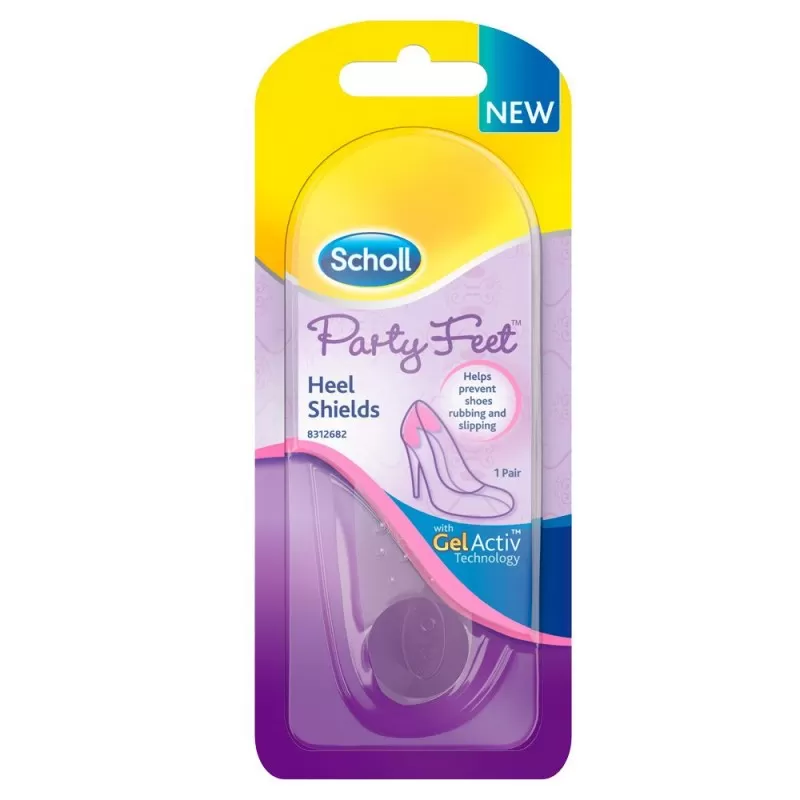 Pernite din gel pentru protejarea calcaielor Party Feet Hell Cushions, 2 bucati, Scholl