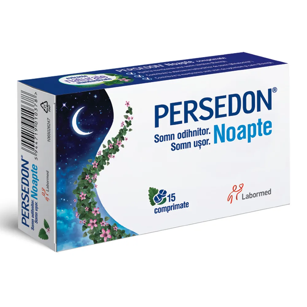 Persedon Noapte, 15 comprimate, Labormed