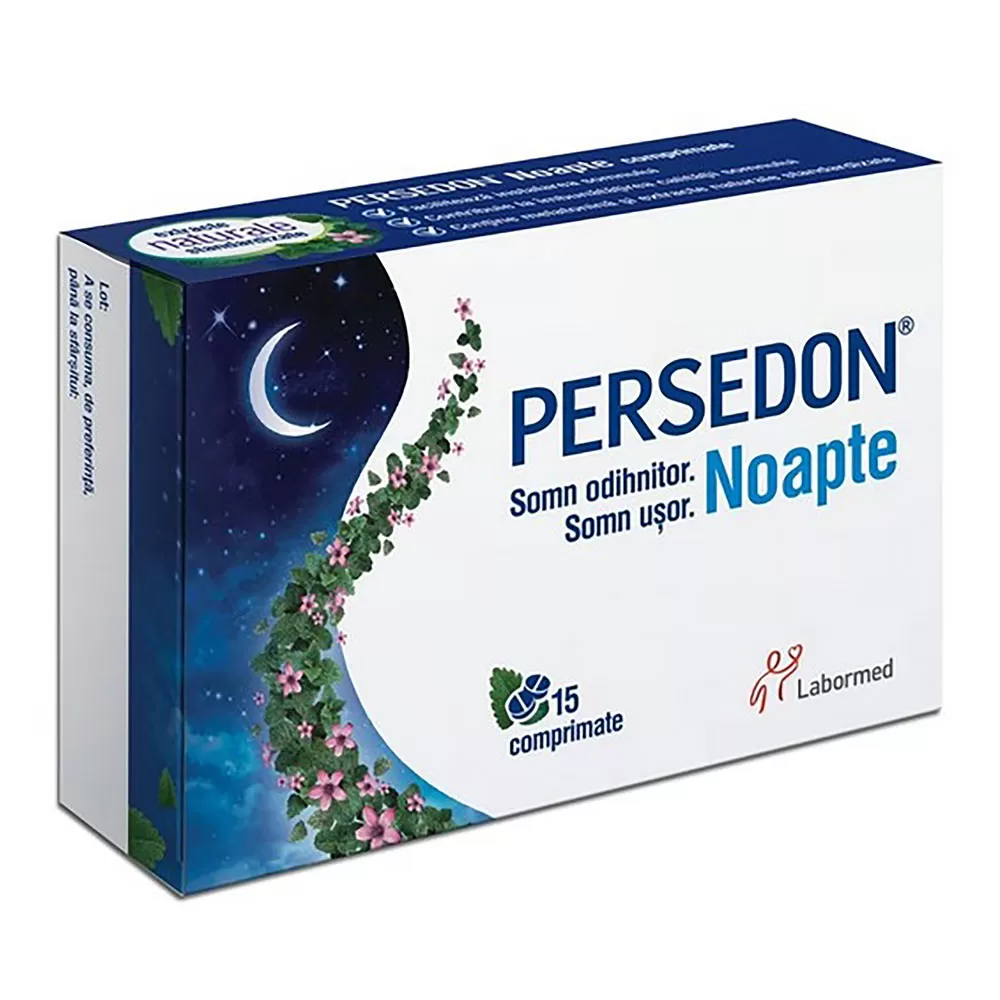 Persedon Noapte, 15 comprimate, Labormed