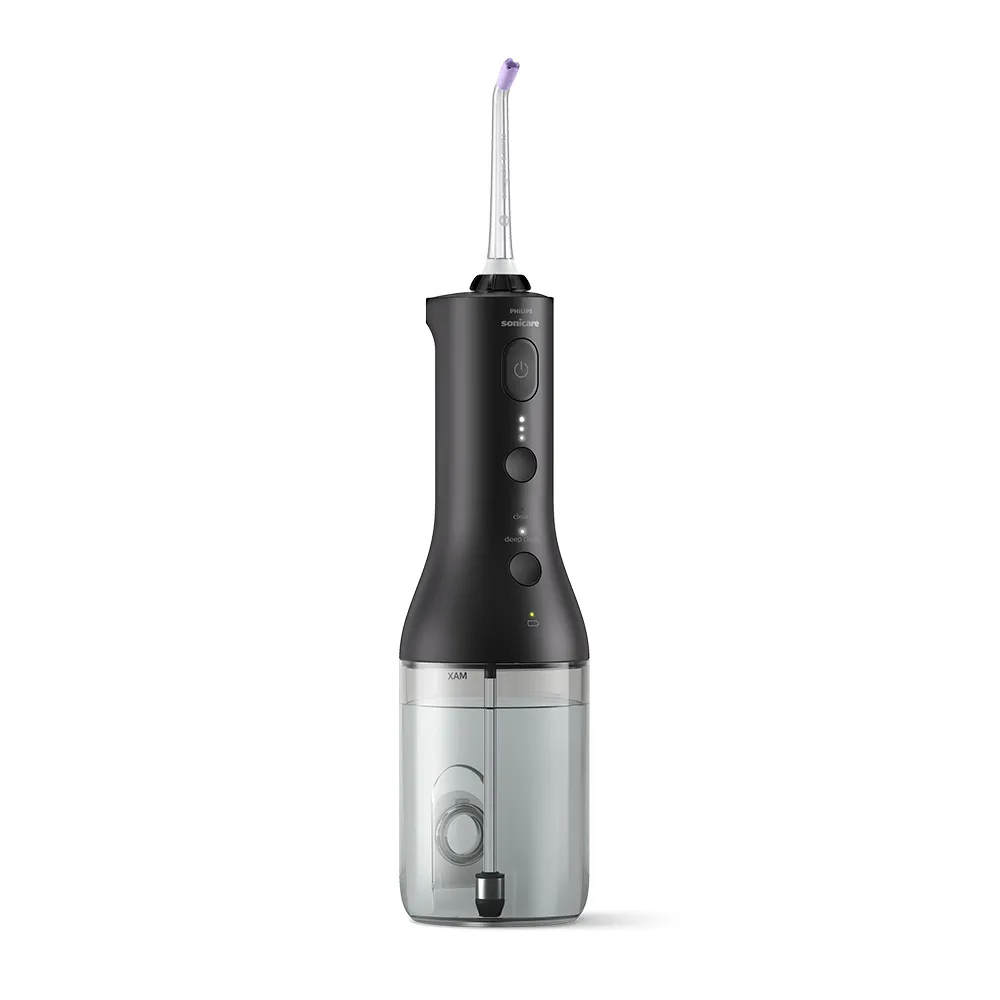 Irigator Bucal Portabil Negru Sonicare HX3826/33, Philips