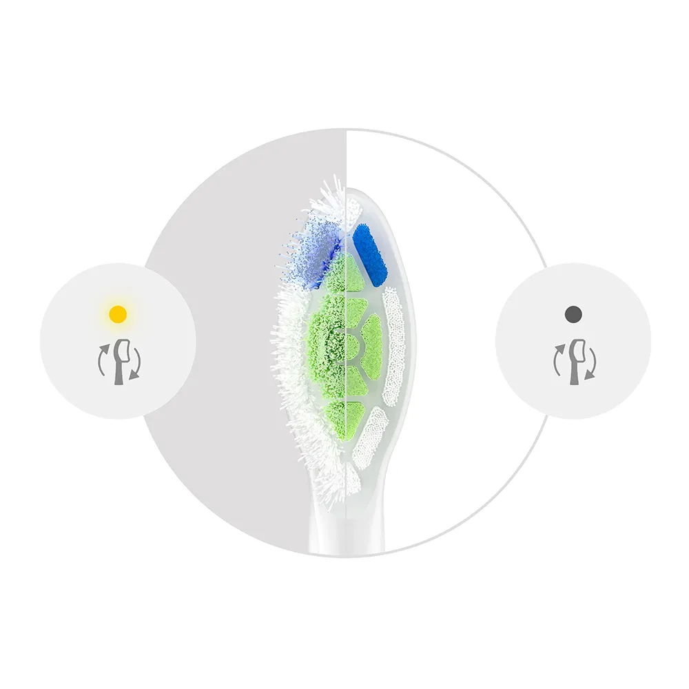 Rezerva Periuta Electrica Optimal White HX6062/87, 2 buc,Philips Sonicare