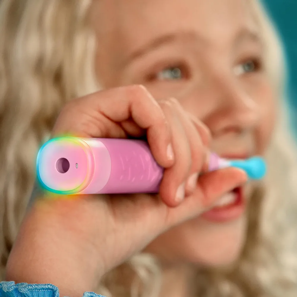 Periuta Electrica Kids Smart Roz + 2 Rezerve + Toc HX6600/41, Philips Sonicare