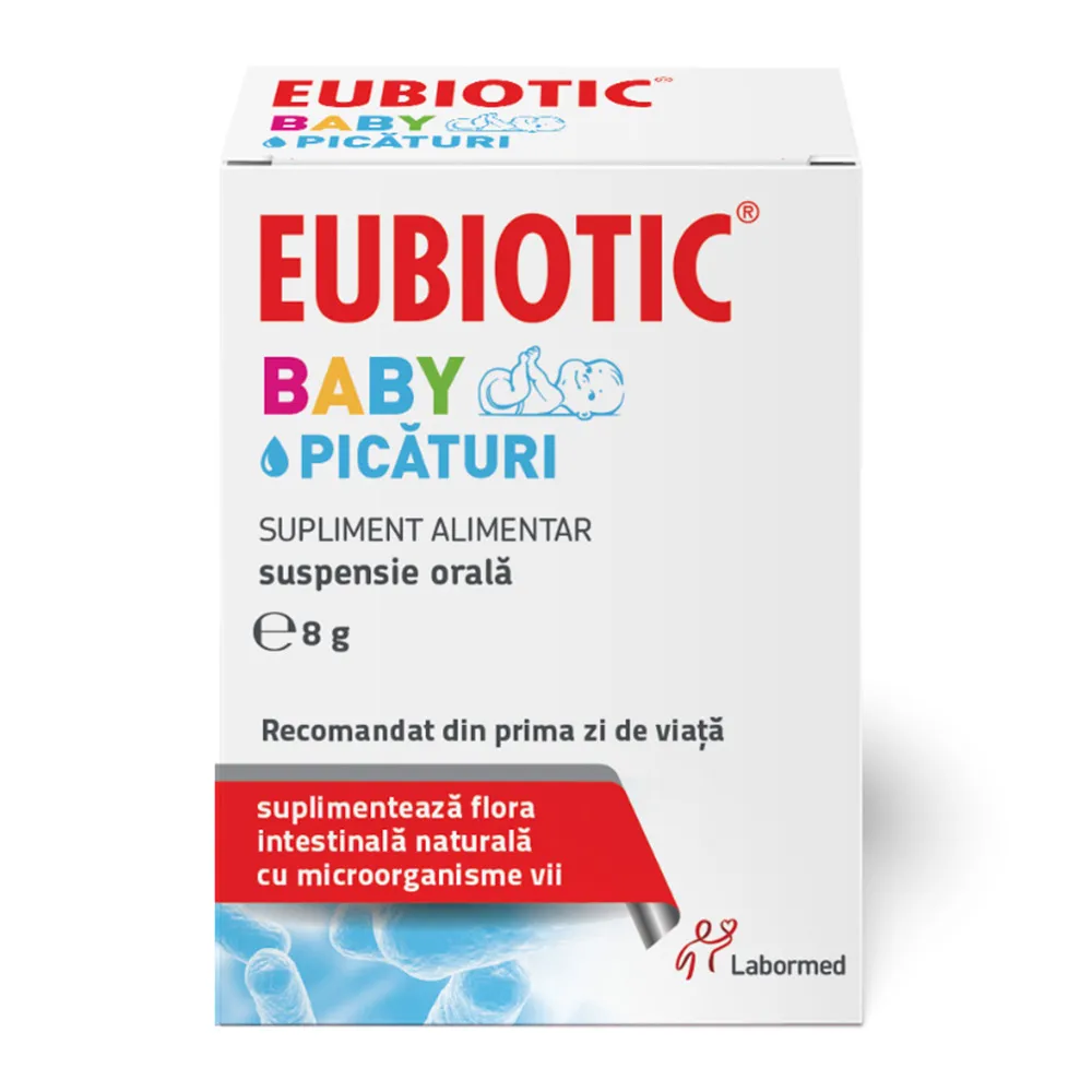 Picaturi Eubiotic Baby, 8 g, Labormed