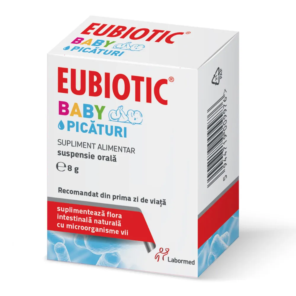 Picaturi Eubiotic Baby, 8 g, Labormed