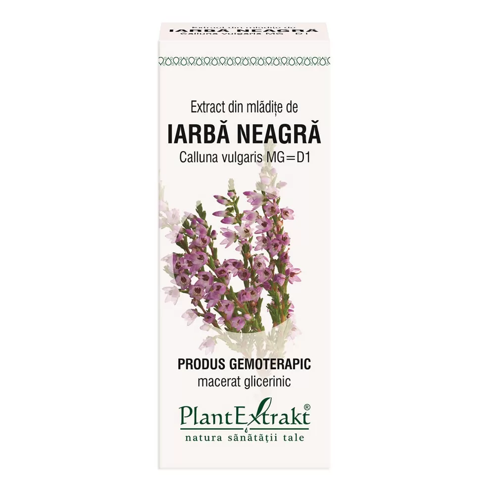 Extract din mladite de Iarba Neagra, 50 ml, Plant Extrakt