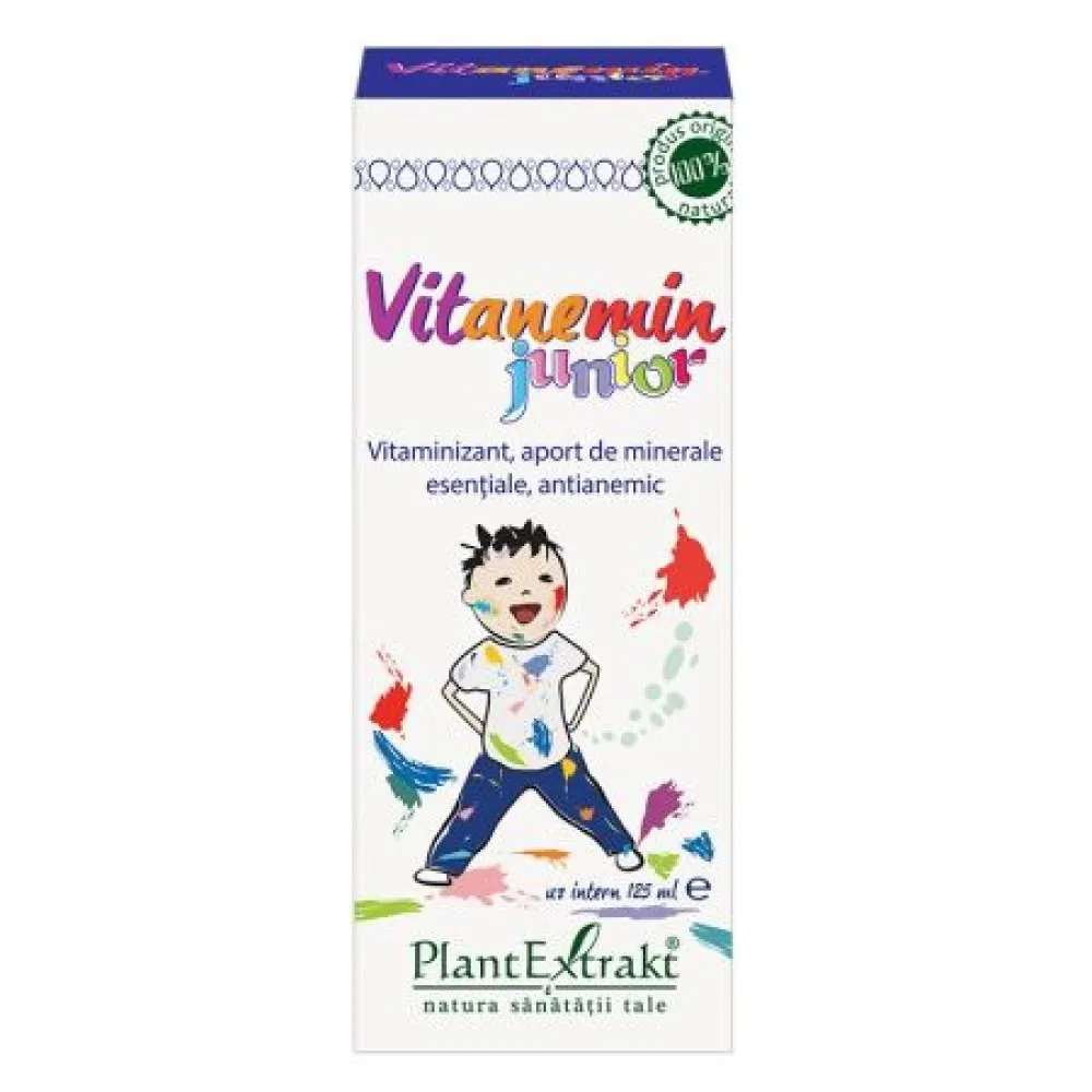 Plant E Vitanemin Junior -sirop x 125 ml