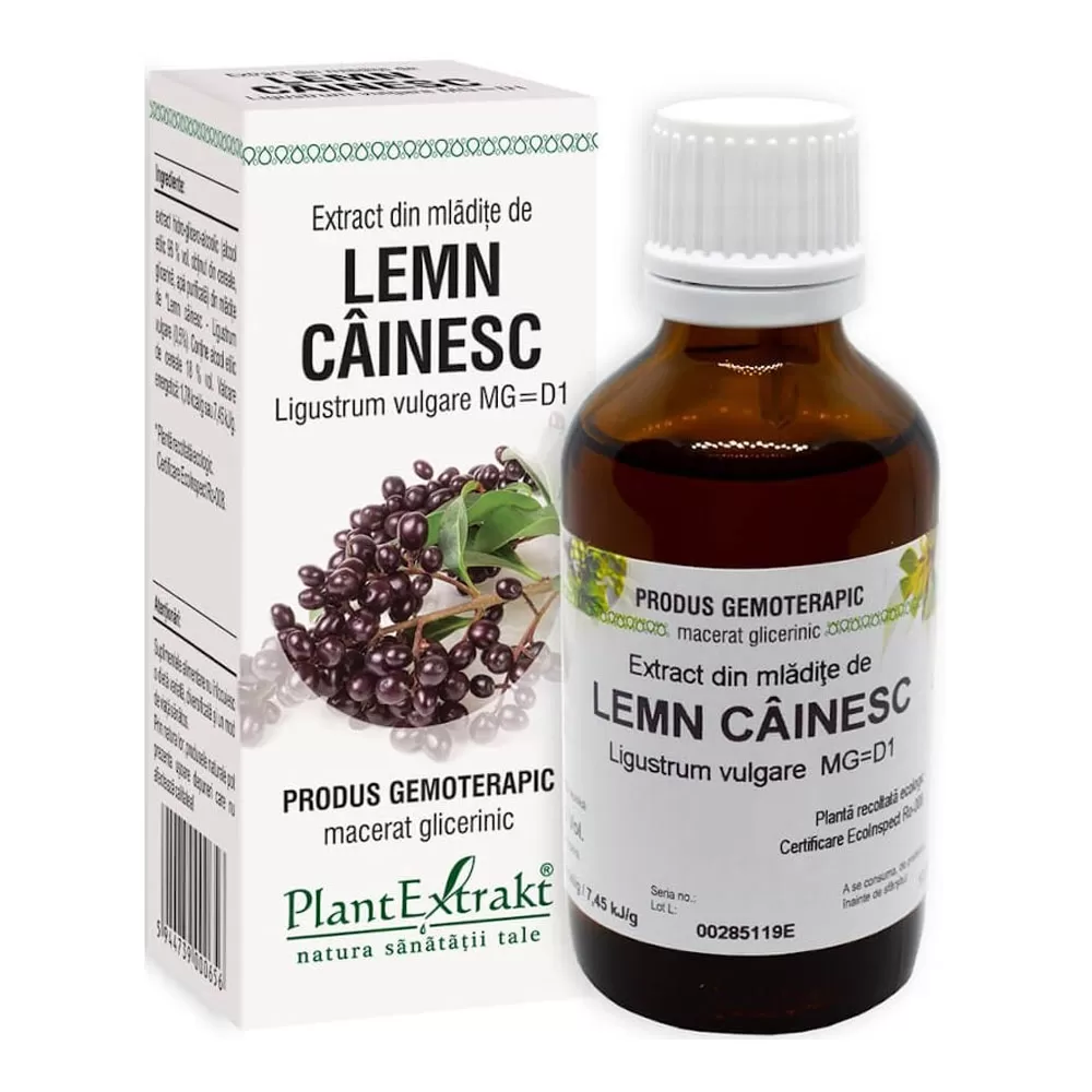 Extract din mladite de Lemn Cainesc, 50 ml, Plant Extrakt