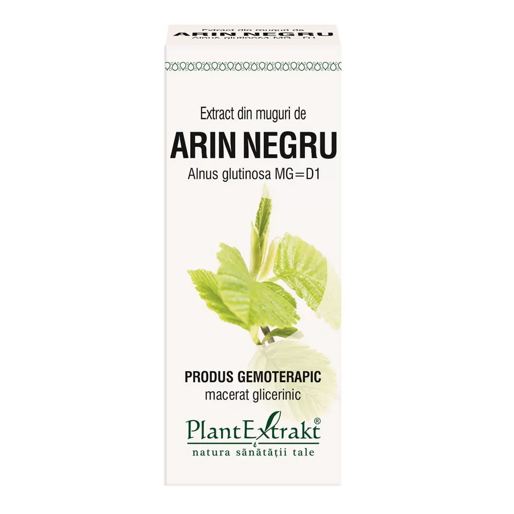 Extract din muguri de Arin Negru, 50 ml, Plant Extrakt