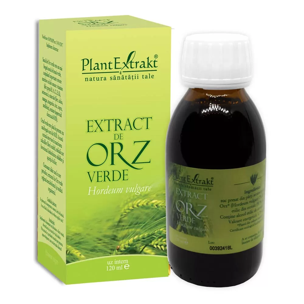 Extract de orz verde, 120 ml, Plant Extrakt