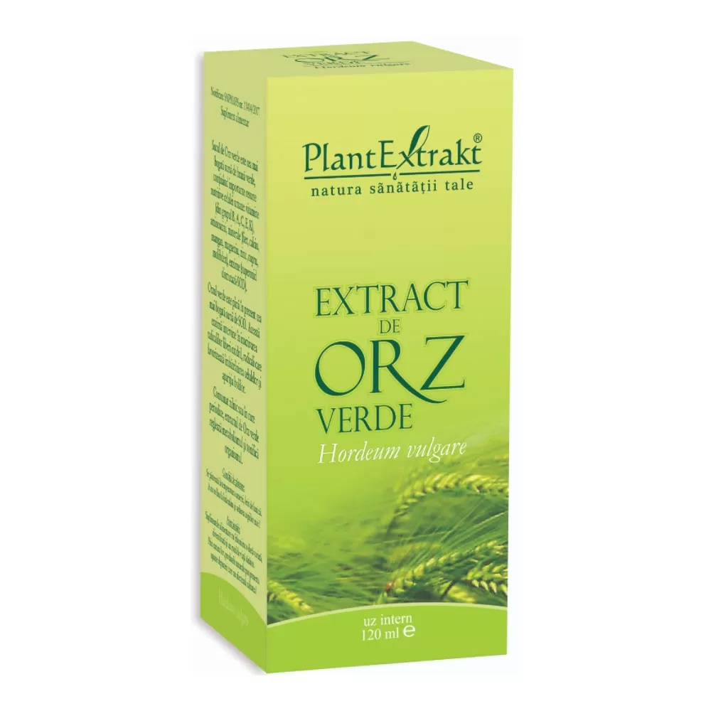 Extract de orz verde, 120 ml, Plant Extrakt