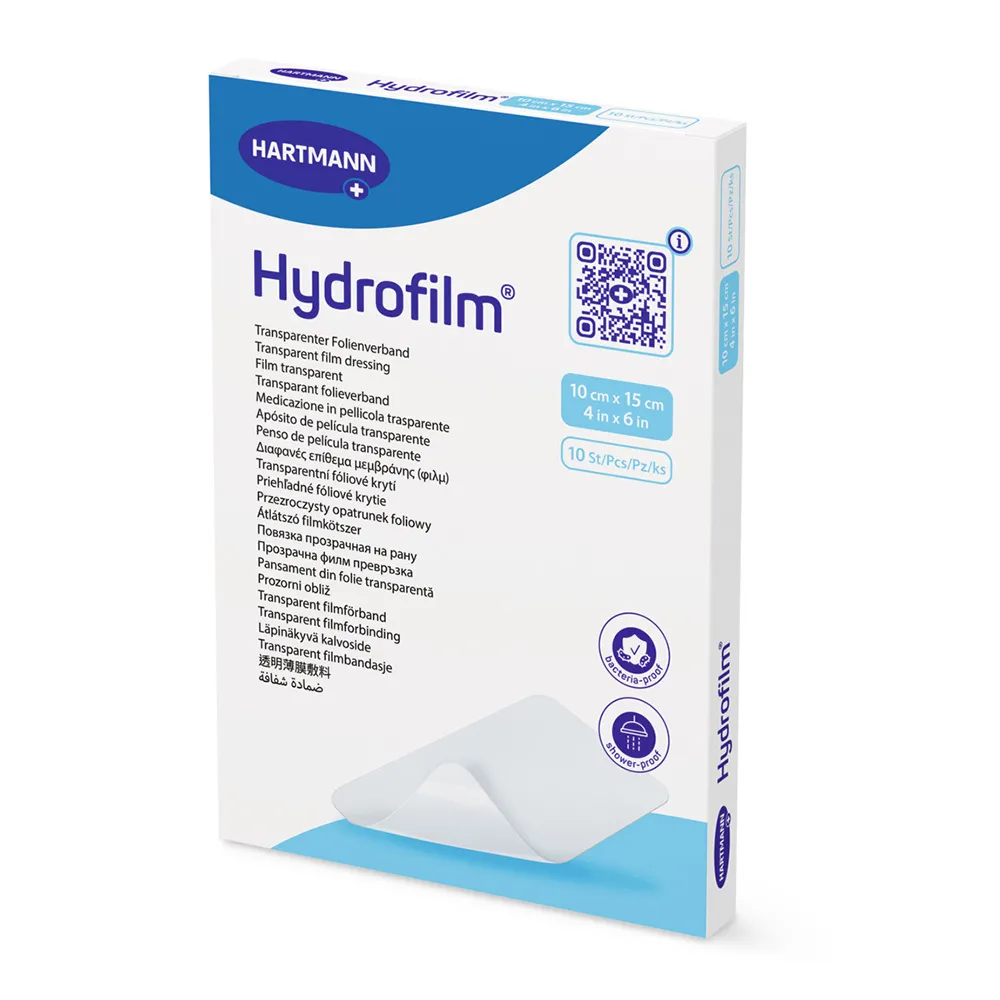 Plasture transparent, 10 x 15cm, 10 bucati, Hydrofilm