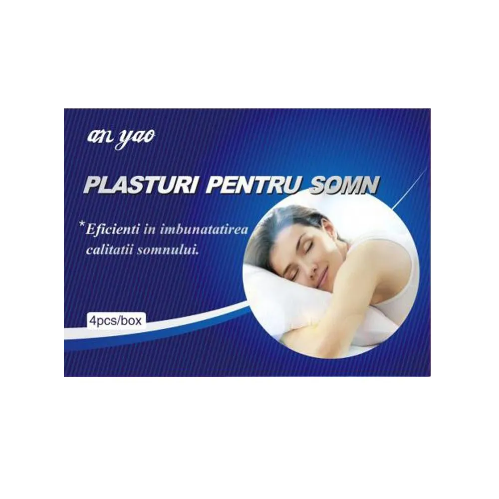 Plasturi pt Somn 8cm x 8cm -buc x 4 - Naturalia Diet