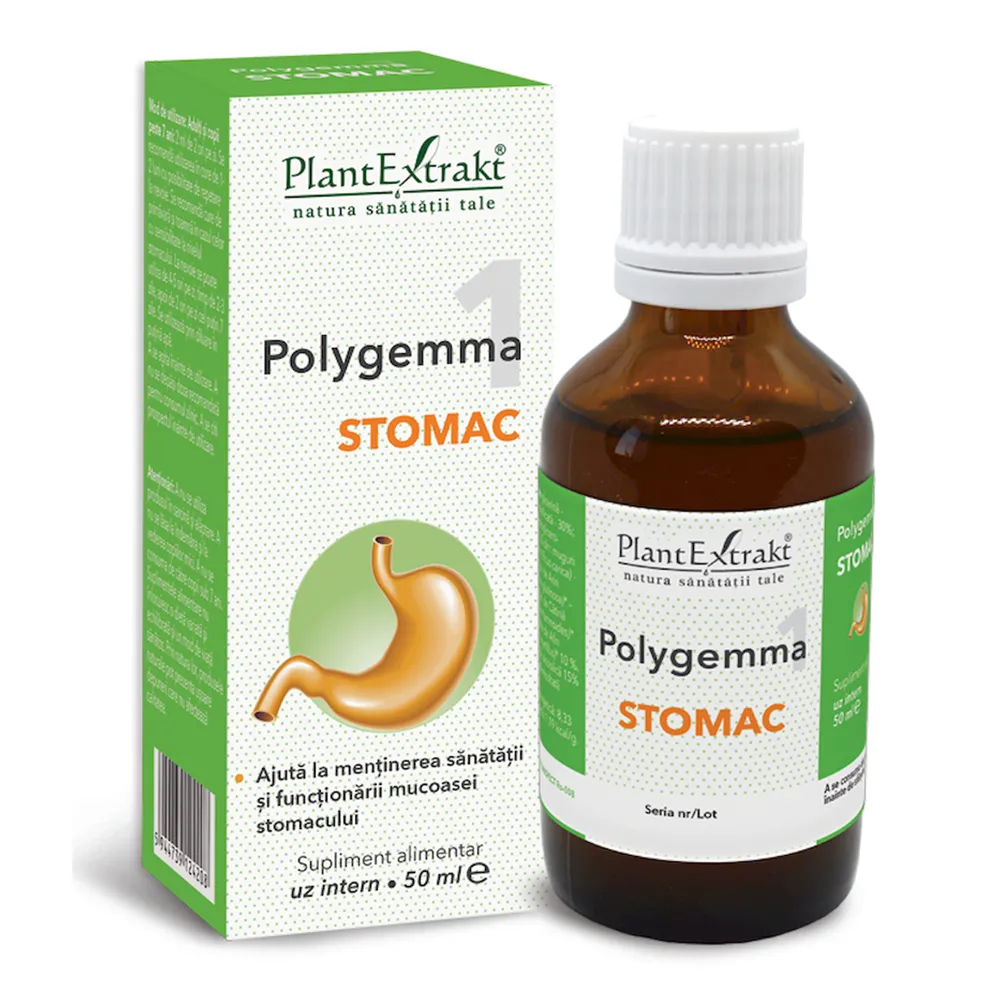 Polygemma 1, Stomac, 50 ml, Plant Extrakt
