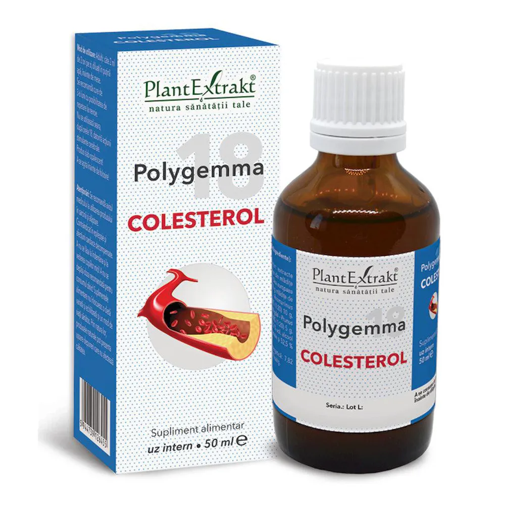 Polygemma 18, Colesterol, 50 ml, Plant Extrakt