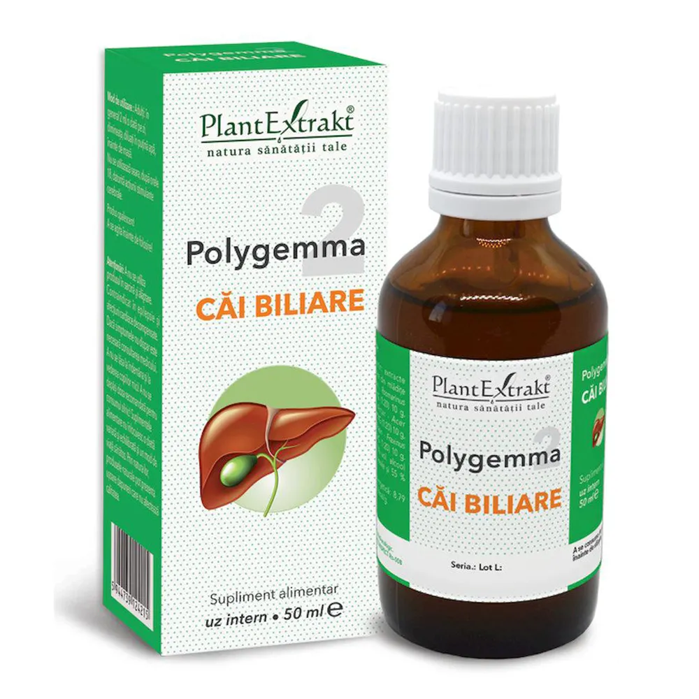 Polygemma 2, Cai biliare, 50 ml, Plant Extrakt