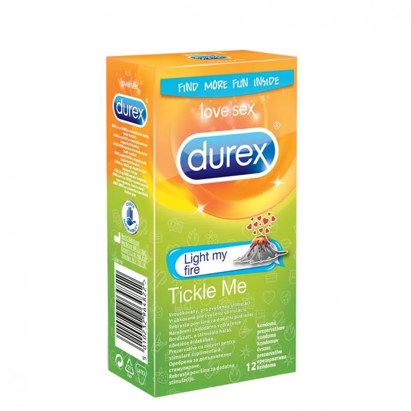 Prezervative Durex Emoji Tickle Me x 12 buc