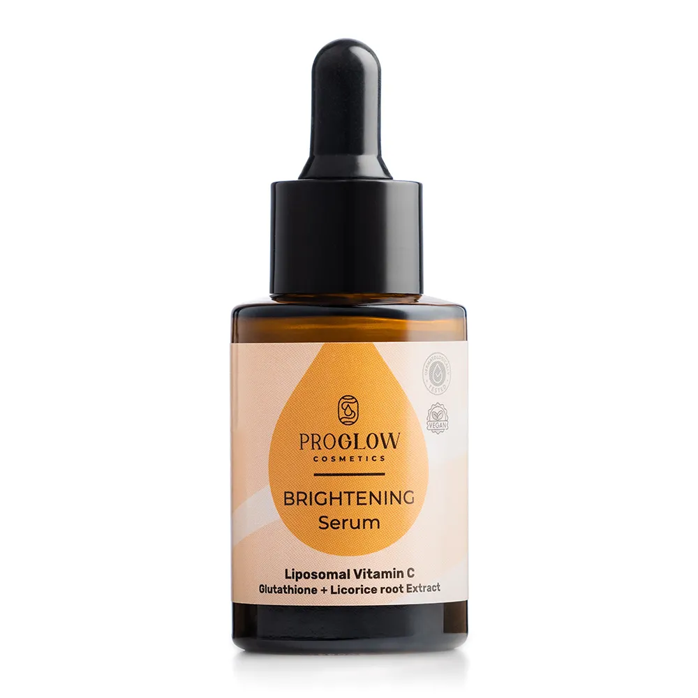 Ser antioxidant Brightening cu Vitamina C lipozomala si Glutation, 30ml, ProGlow