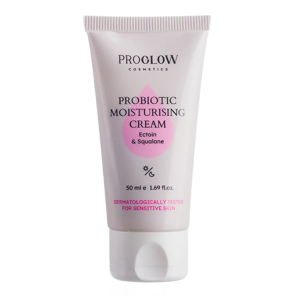 Crema hidratanta Probiotic cu Postbiotice, Ectoină și Squalan 50 ml, ProGlow