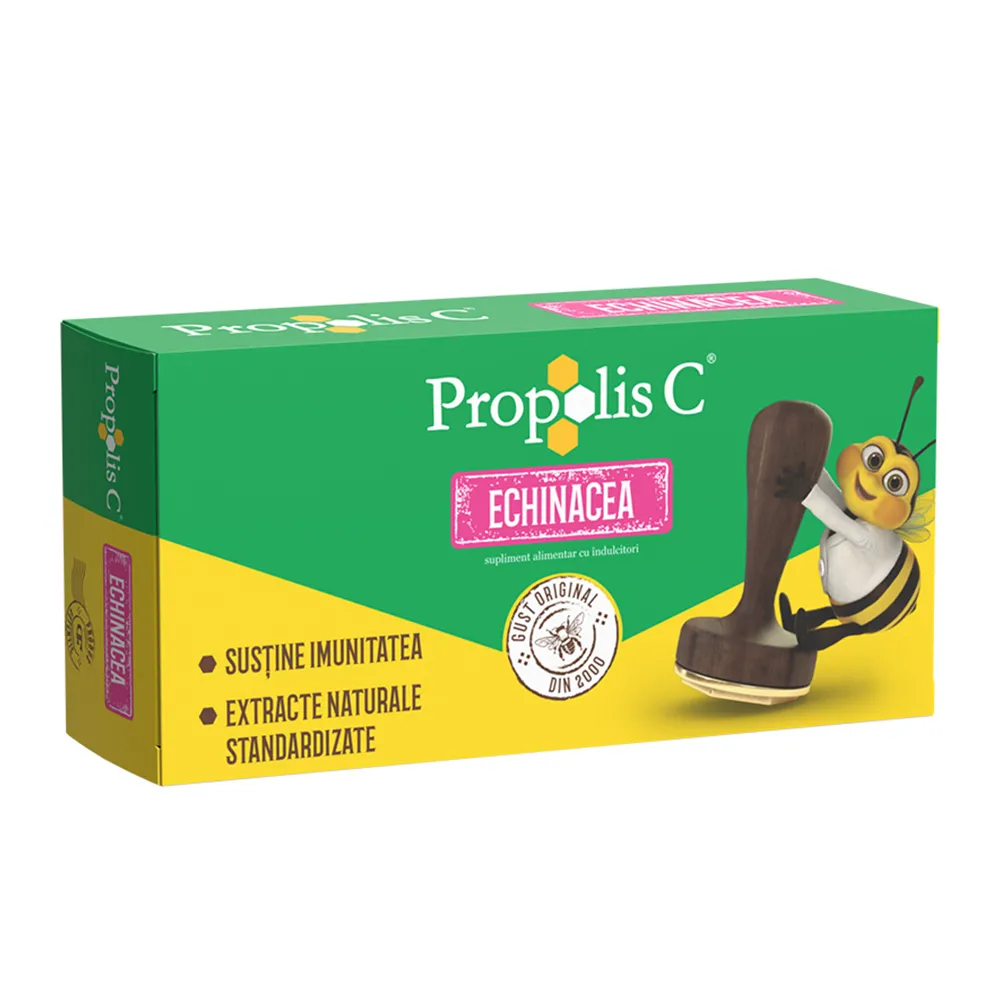 Propolis C Echinacea, 30 comprimate, Fiterman