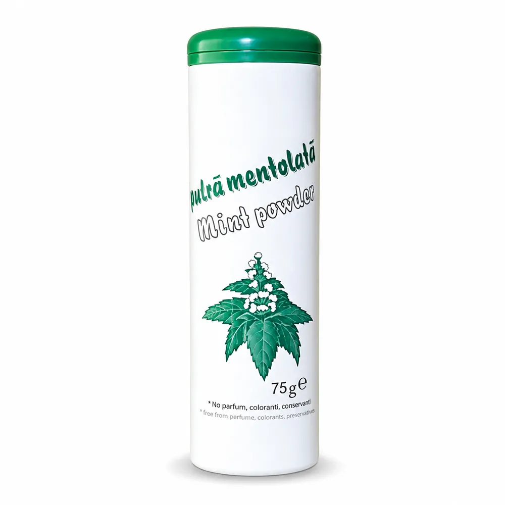 Pudra mentolata, 75 g, Mebra