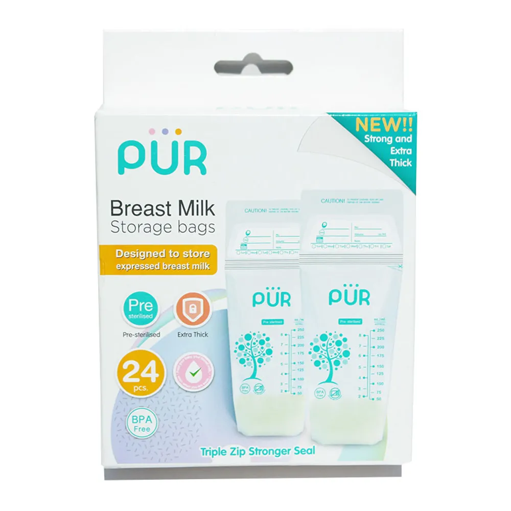 Pungi Stocare a Laptelui Matern 6207, 24 buc, Pur