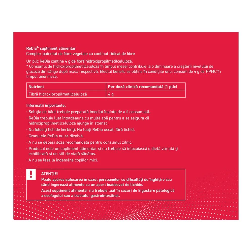 ReDia, 30 plicuri, Worwag Pharma