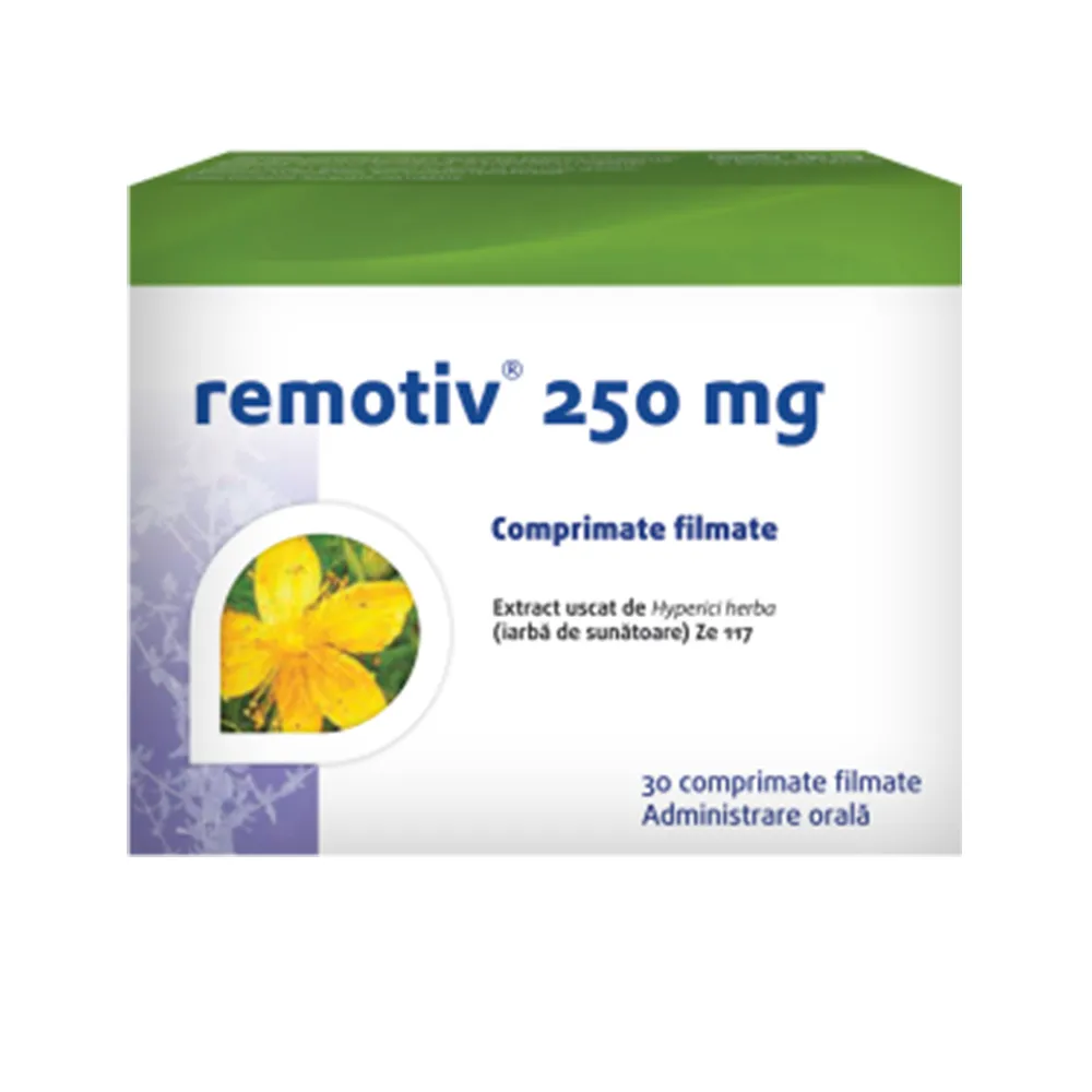 Remotiv 250mg, 30 comprimate filmate