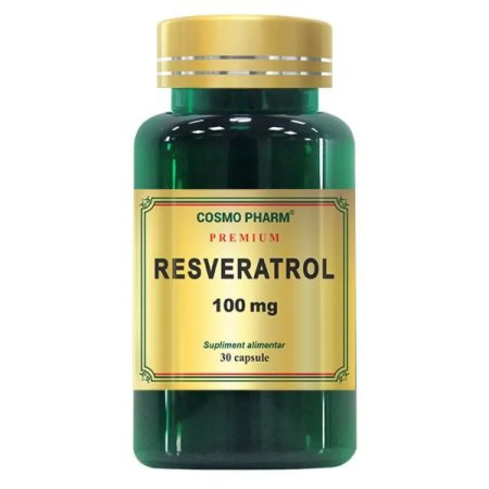 Resveratrol Premium, 100 mg, 30 capsule, Cosmopharm
