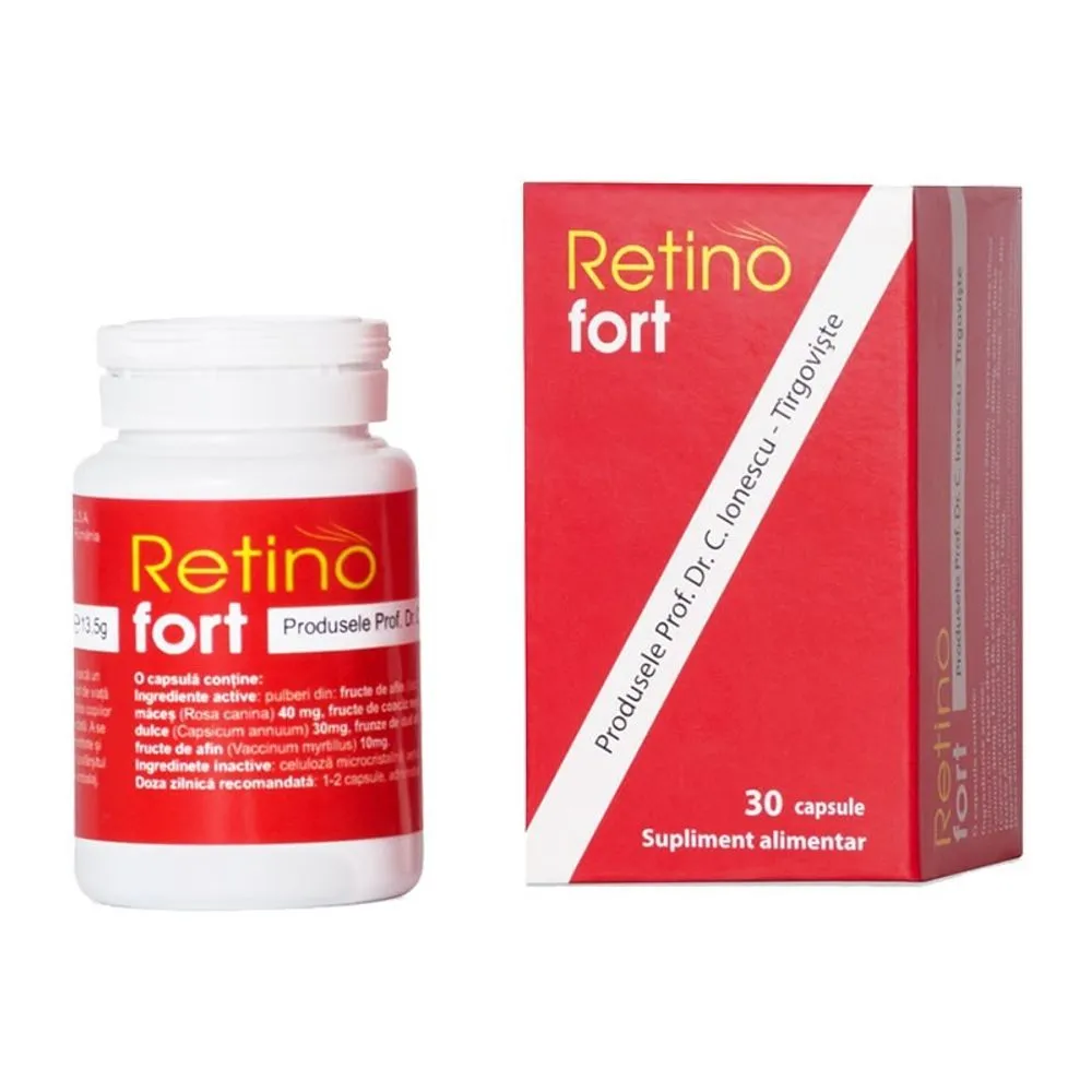 Retinofort, 30 comprimate, Fabiol