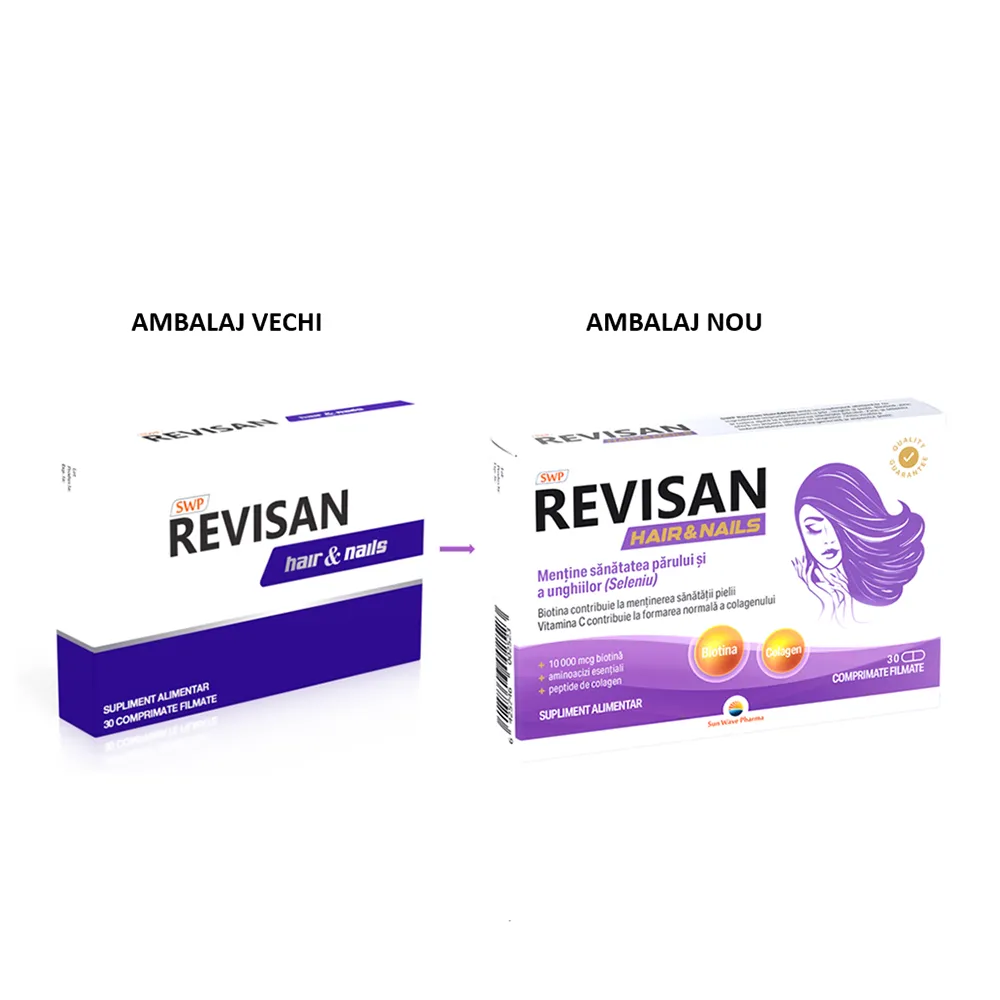 Revisan Par si Unghii, 30 comprimate, Sun Wave Pharma