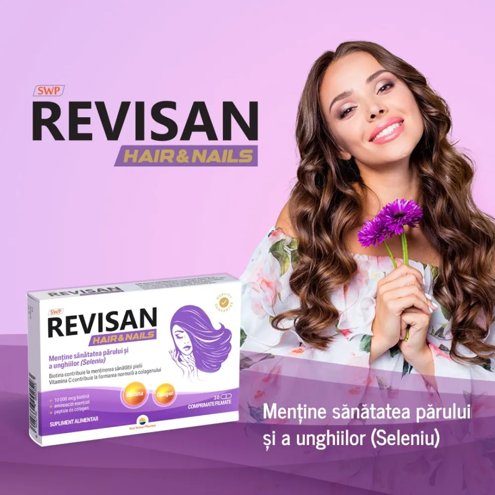 Revisan Par si Unghii, 30 comprimate, Sun Wave Pharma