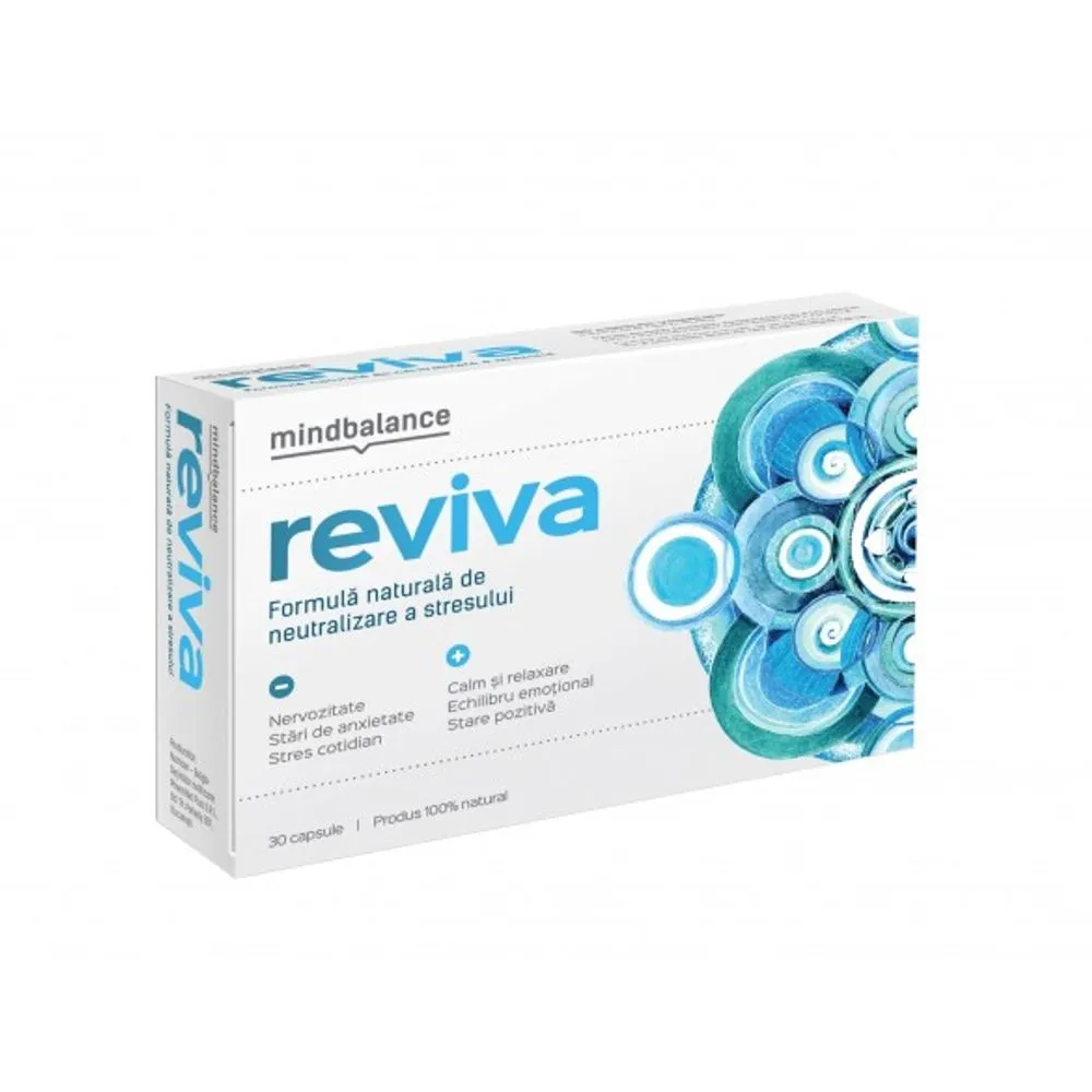 Reviva Mindbalance, 30 capsule, Pharmnet