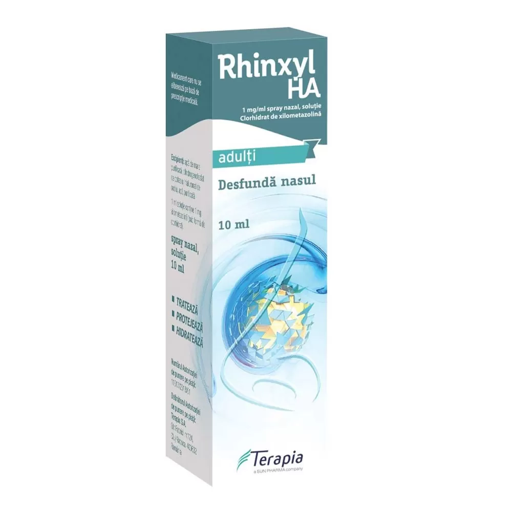 Rhinxyl HA 1mg/ml Spray Nazal x 10 ml - Terapia
