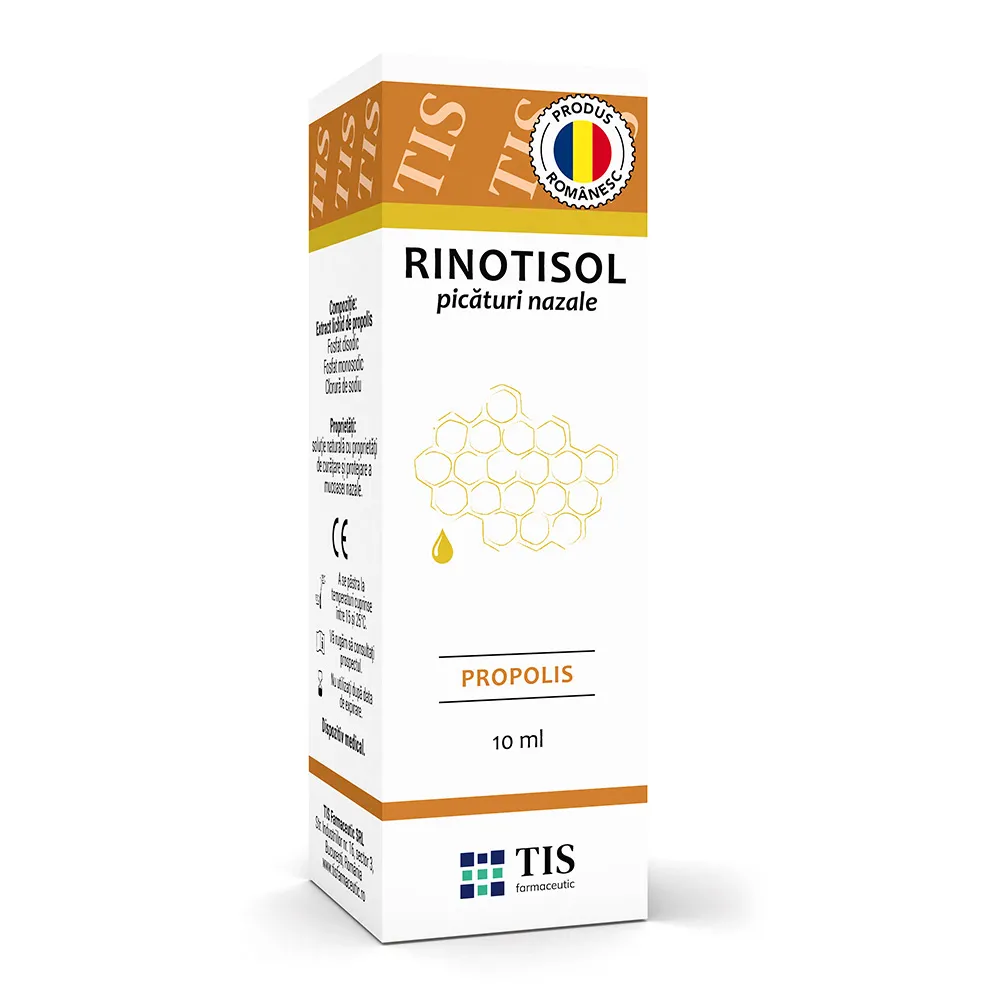 Rinotisol picaturi nazale, 10 ml, Tis Farmaceutic