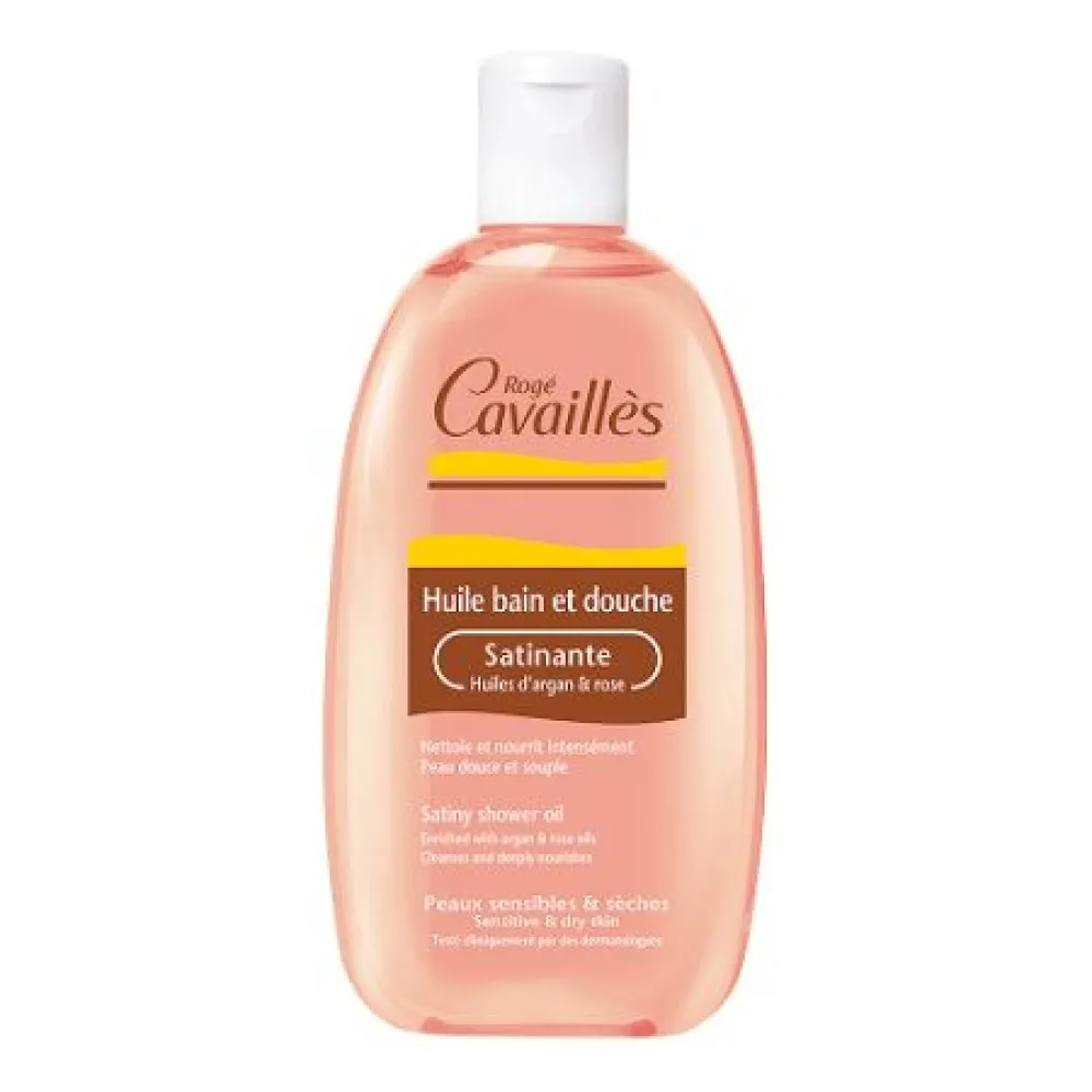 Roge Cavailles Ulei Satinat pt Baie Si Dus cu Argan si Trandafir x 500 ml