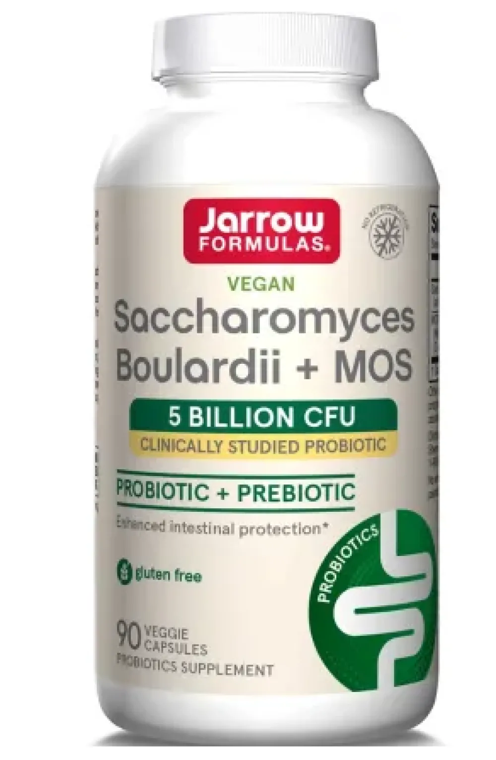 Saccharomyces Boulardii + MOS, 90 capsule, Secom