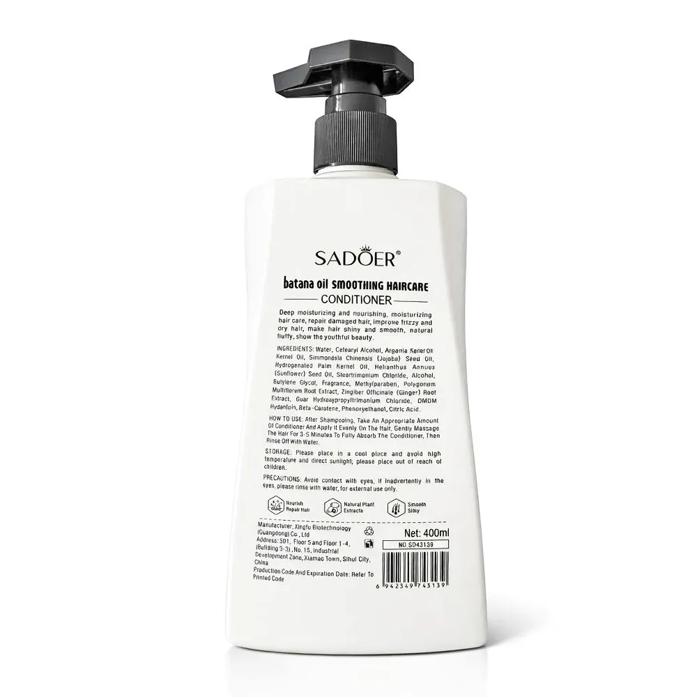 Balsam Nutritiv cu Ulei de Batana Sadoer, 400ml - Romtox