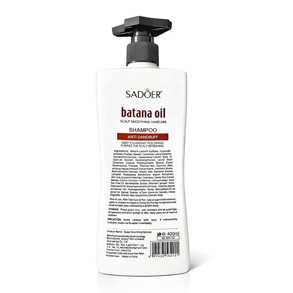 Sampon Nutritiv cu Ulei de Batana Sadoer, 400ml - Romtox
