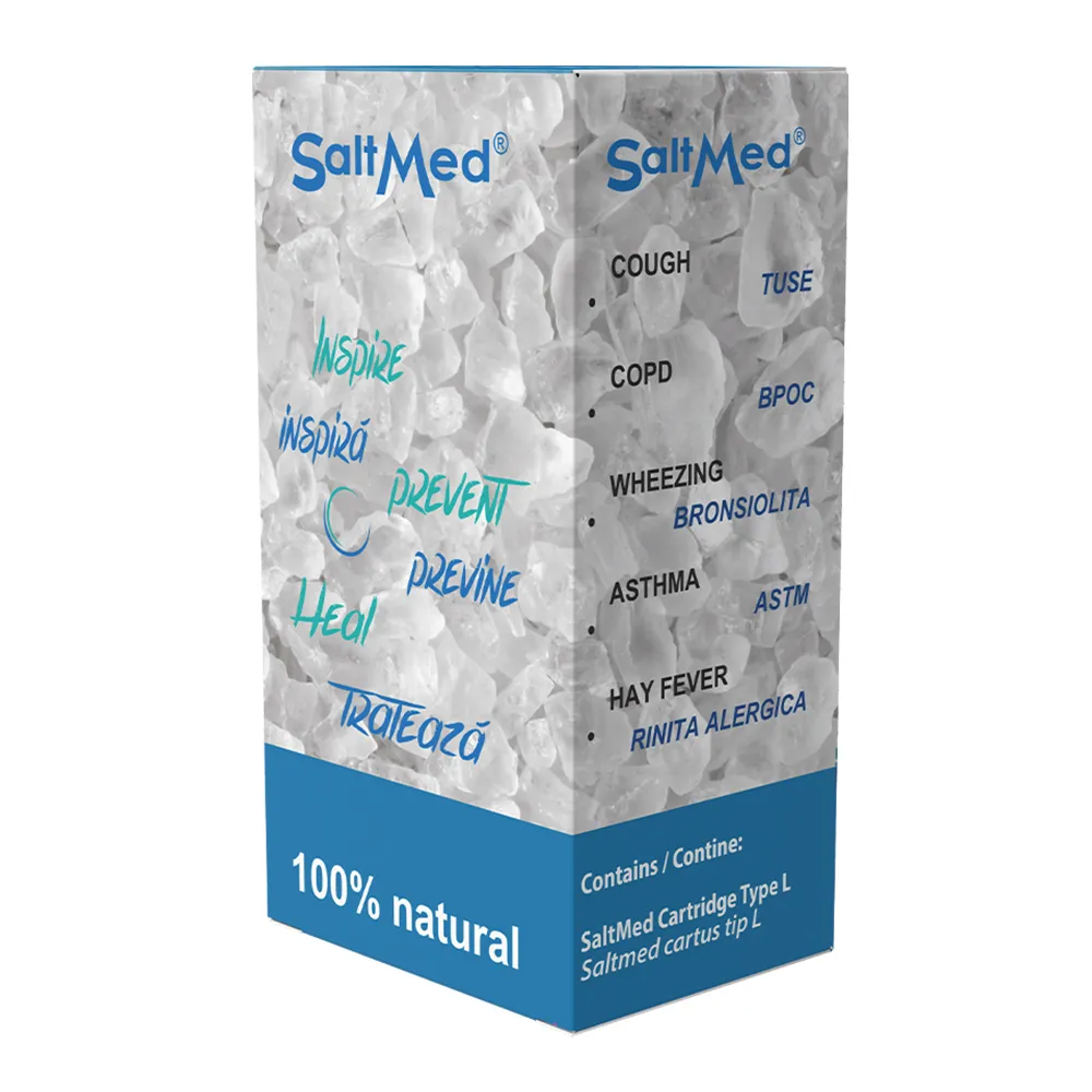 Cartus Rezerva Inhalator Salin Uscat Dry Salt Inhaler Tip L, Saltmed