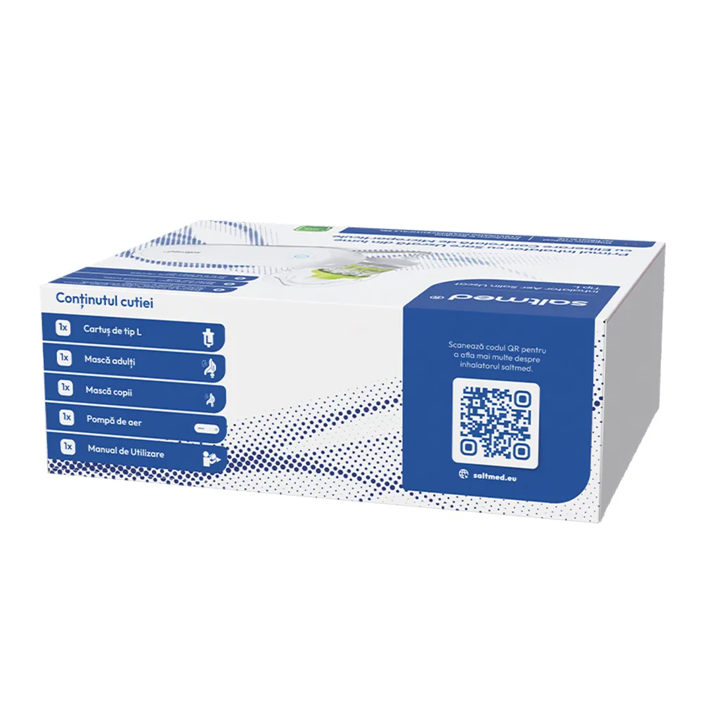 Inhalator Salin Uscat Dry Salt Inhaler Tip L, Saltmed